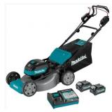 MAKITA 40V max XGT Brushless Cordless 21 in. Walk Behind Self-Propelled Commercial Lawn Mower Kit (4.0Ah) MSRP $999