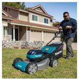 MAKITA 40V max XGT Brushless Cordless 21 in. Walk Behind Self-Propelled Commercial Lawn Mower Kit (4.0Ah) MSRP $999