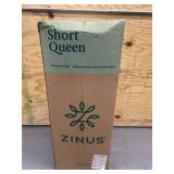 ZINUS 8" Short Queen Pressure Relief Green Tea Mattress