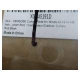 Higswar Indoor/Outdoor Curtain Rods...