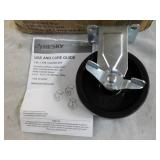 Husky Set of 4 Casters 5" x 2"...