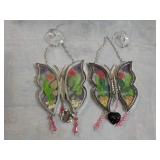 2 Butterfly Window Hanging Décor...