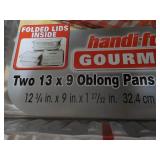 10 Handi-Foil 13 x 9" Oblong Pans -...