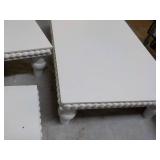 3 Oblong Pedestals 16 x 12"x 11 x 9...