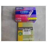 Tampax and Pain Relief...