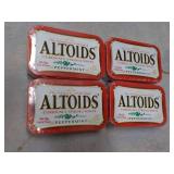 4 Altoids Peppermint Mints...