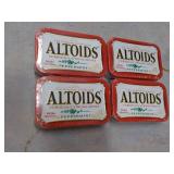 4 Altoids Peppermint Mints...