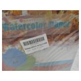 100 Sheets Watercolor Paper and Art...