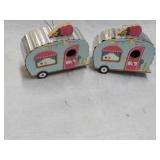 2 Camper Bird Houses...