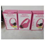 3 Wireless Headphones...