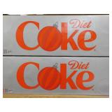 2 Diet Coke 12 Packs...