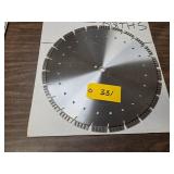 18" Diamond Turbo Blade, D18THS...