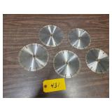 (5) 7" Segmented Dry Tile Diamond B...