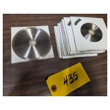 (12) 4" Dry Tile Diamond Blades...