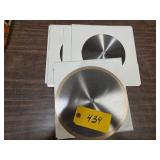 (5) 10" Wet Tile Diamond Blades...