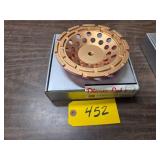 7" Diamond Grinding Wheel, D7D, Wit...