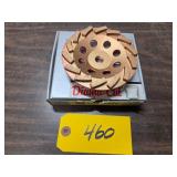5" Swirl Diamond Grinding Wheel, Wi...