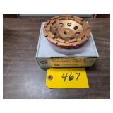 5" Diamond Grinding Wheel, D5D, Wit...
