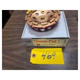 5" Diamond Grinding Wheel, D5D, Wit...
