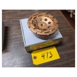 5" Diamond Grinding Wheel, D5D, Wit...