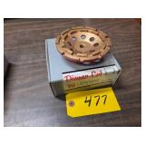 5" Diamond Grinding Wheel, D5D, Wit...