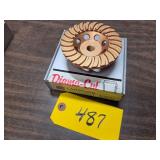 4" Diamond Grinding Wheel, D4F, Wit...