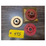 (3) Assorted 4" Diamond Grinding Wh...