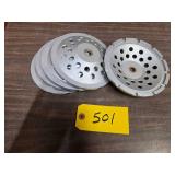 (5) 7" Diamond Grinding Wheels...