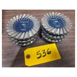(6) 4" 150/170 Hard Diamond Grindin...