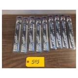(9) Assorted 5 pks. Bosch 9"  8/10 ...