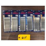 (6) 6 pks. Bosch T-Shank Jig Saw Bl...