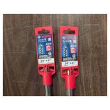 (2) Bosch 5/8"x21" Carbide SDS Max ...