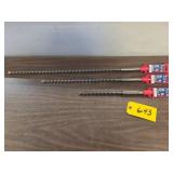 Bosch 1/2"x29", 1/2"x21", 1/2"x13" ...