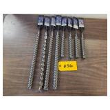 (8) Assorted Bosch SDS Plus Carbide...