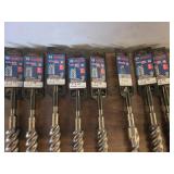 (8) Assorted Bosch SDS Plus Carbide...