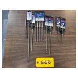 (12) Assorted Bosch SDS Plus Carbid...
