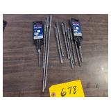 (12) Assorted Bosch SDS Plus Carbid...
