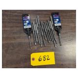 (15) Assorted Bosch SDS Plus Carbid...