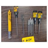 (12) Assorted Dewalt SDS Plus Carbi...