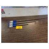 (3) Bosch Spline Carbide Drill Bits...