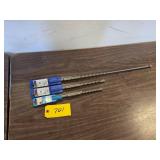 (3) Bosch Spline Carbide Drill Bits...
