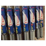 (10) Bosch Straight Shank Auger Bit...