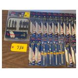 (30) pkgs. Bosch Spade Drills & Ext...