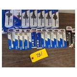 Assorted Lenox Arbors & Drill Bits...