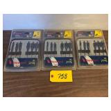 (3) Bosch Daredevil Spade Drill Set...