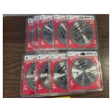 (9) Milwaukee 8" Carbide Tipped Bla...