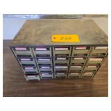 Parts Cabinet with Assorted Bits & ...