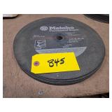 (8) Assorted Abrasive Saw Blades, 1...