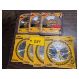 (7) Assorted 6 3/4" & 6 1/2" Saw Bl...