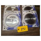 (4) 6 1/2" Saw Blades, Steel...